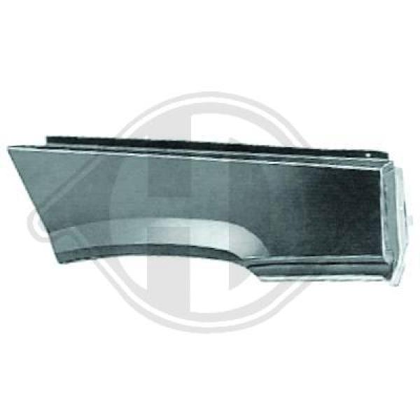 Reparaturblech Seitenteil hinten links (3430007) Fiat / Seat Panda I (141)
